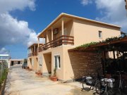 Pirgos Psilonerou MIT VIDEO - Kreta Pirgos Psilonerou - Doppelhaushälfte mit Meerblick - zu Fuß zum Strand Haus kaufen